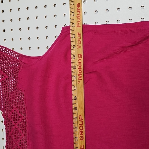 Chaps Plus Sleeveless Blouse Sz 2x Exc Cond - Picture 6 of 7